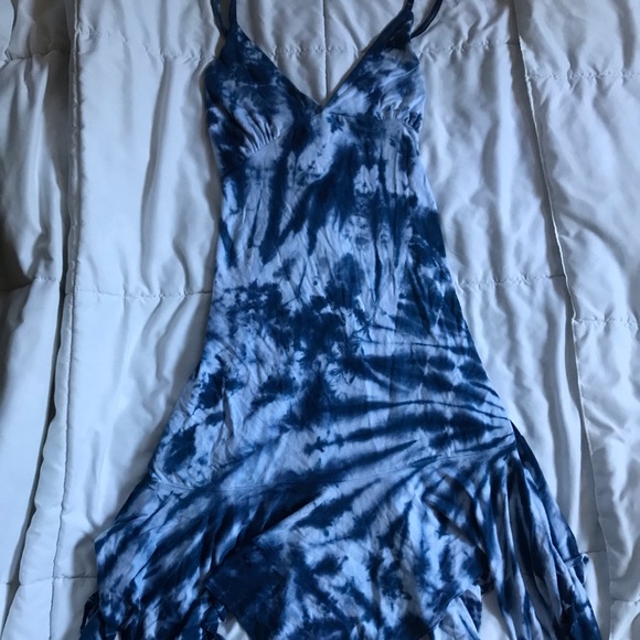 Vintage Boho Tie Dye Dress - Picture 5 of 6